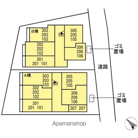 マ・メゾン鵠沼花沢　Ｂ 301 ｜ 神奈川県藤沢市鵠沼花沢町7-7-5（賃貸アパート1K・3階・27.93㎡） その26