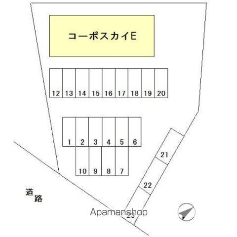 コーポスカイ　Ｅ 302 ｜ 千葉県千葉市稲毛区小深町44-1（賃貸アパート2K・3階・40.40㎡） その7