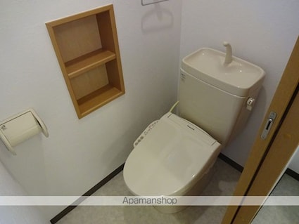 アーバンビレッジ鴨部Ⅱ[2DK/50.4m2]のトイレ