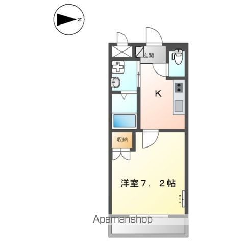 レジデンス塩屋の間取り写真