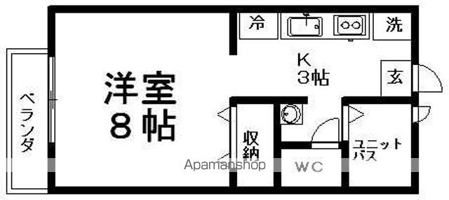 レイクヒル壱番館の間取り写真
