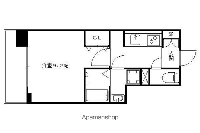 ベラジオ西大路五条の間取り写真