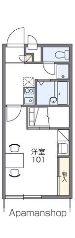 レオパレスメルベーユの間取り写真