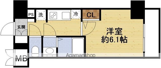 MV.IMP新大阪の間取り写真