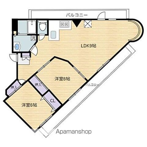 西池セントラルハイツの間取り写真