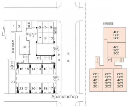 Ｓｔａｇｅ　Ｏｎｅ（ステージワン）[3LDK/67.33m2]の配置図