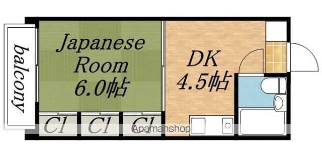 プラザハイツ24の間取り写真