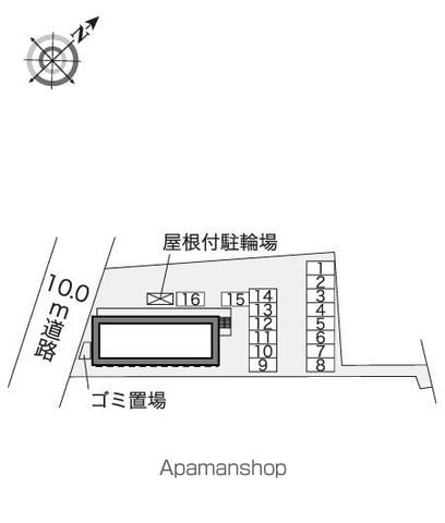 レオパレスブリリアント 407 ｜ 千葉県柏市根戸483-32（賃貸マンション1K・4階・20.81㎡） その24