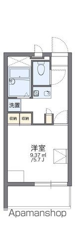 レオパレス白糸の間取り