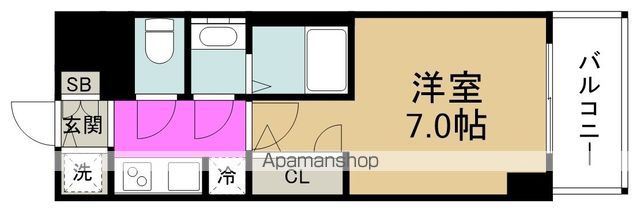 S−RESIDENCE福島ALOVITAの間取り写真