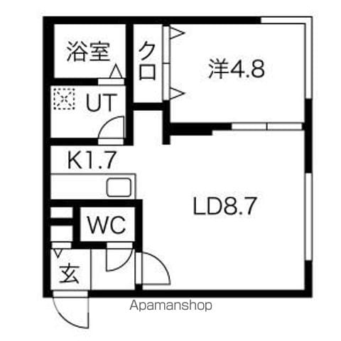 プライムコート西町の間取り写真
