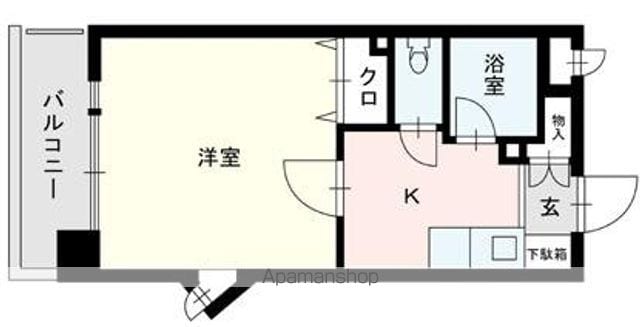 【福岡市東区唐原のマンションの間取り】