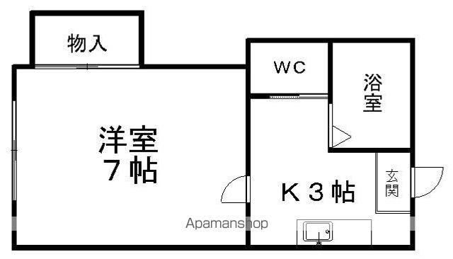 ホワイトキャッスル26番館の間取り写真