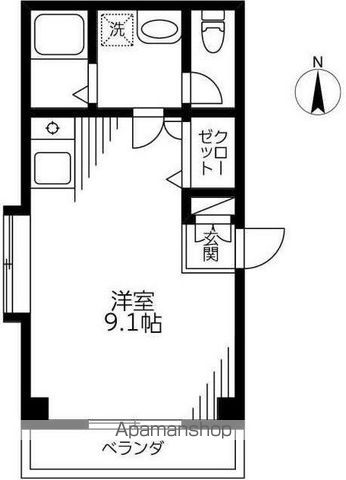 山崎ビルの間取り写真
