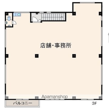 アインスビル[事務所/167.95m2]の間取図
