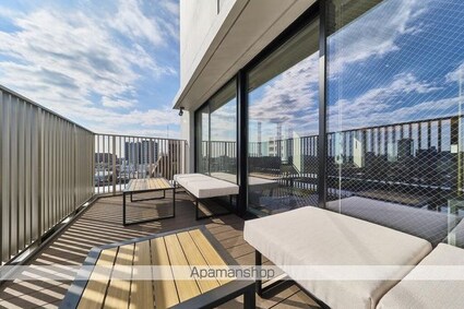 東京都品川区豊町６丁目[1R/13.5m2]のバルコニー