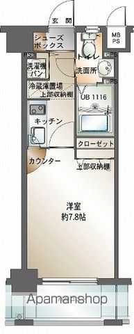 エンクレスト天神IIIの間取り写真