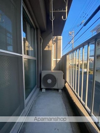 コート西ハゼⅠ[1K/20.16m2]のバルコニー