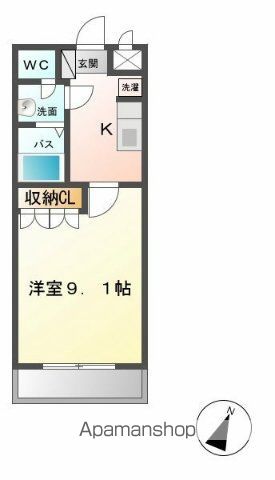 パークヒルズIIの間取り写真