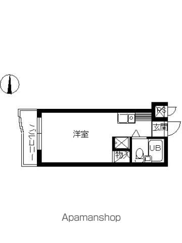 スカイコート新宿落合第4の間取り写真