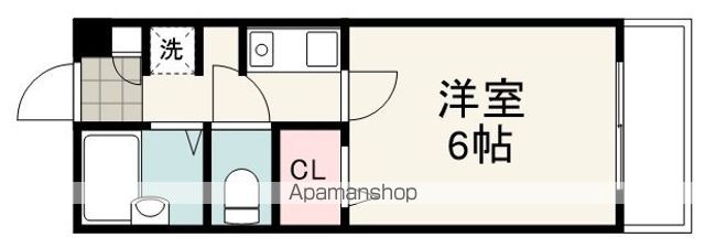 マンションクイーンの間取り写真