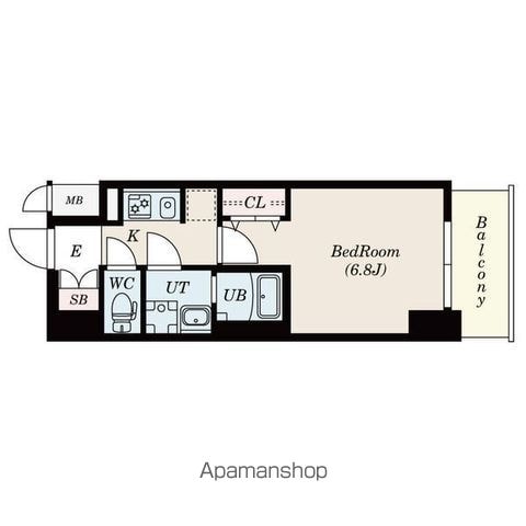 S−RESIDENCE鶴舞駅前の間取り写真