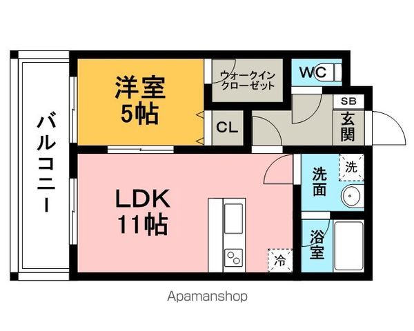 【エムティースクエア吉塚駅前の間取り】