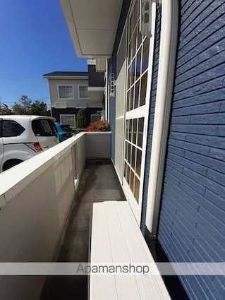 ベルク・ヴィラ　Ａ棟[3DK/55.71m2]のバルコニー