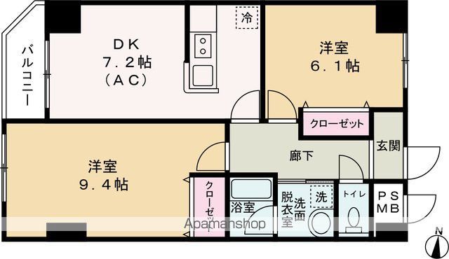 ネクサス立石の間取り写真