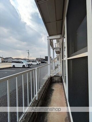 フレグランスまほろば　Ａ棟[2DK/47.28m2]のバルコニー