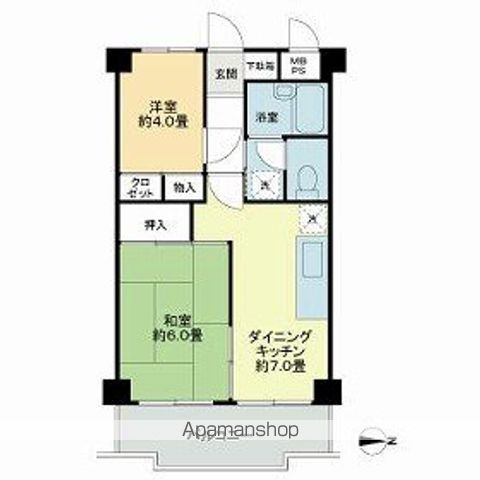 ライオンズマンション調布国領の間取り