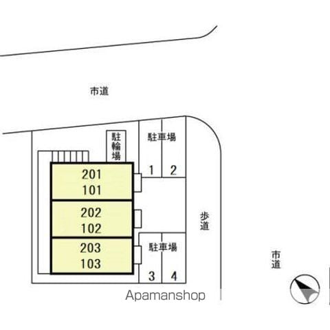 ヴィラ・リッツ 101 ｜ 千葉県千葉市若葉区千城台西２丁目2-1（賃貸アパート1R・1階・30.03㎡） その15