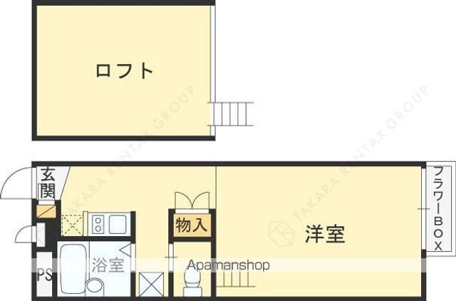 ソレイユ常盤の間取り写真