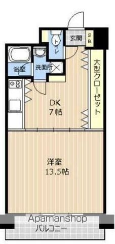 プレシャスアパートメントの間取り写真