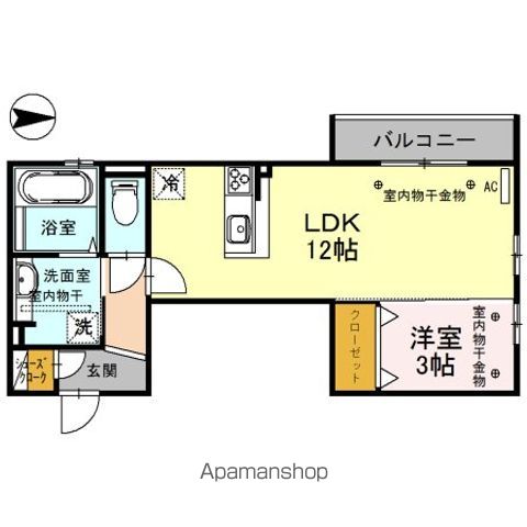 セジュールWILLの間取り写真