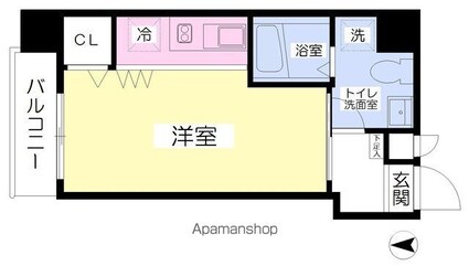 ｐａｃｅ[1R/23.71m2]の間取図