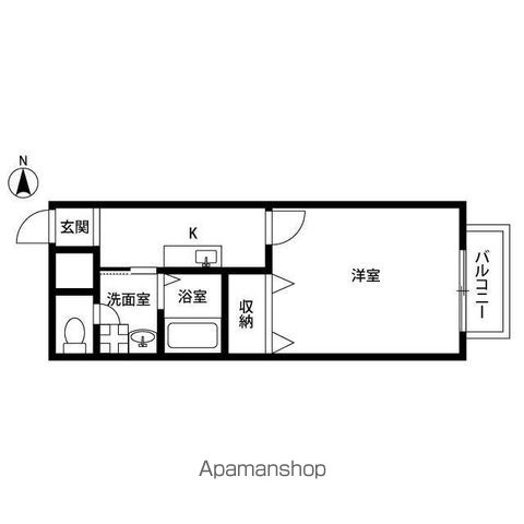 プレジール 加納の間取り写真