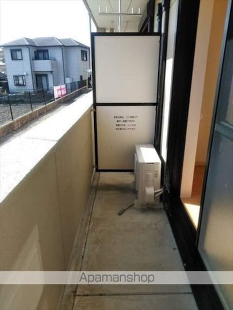 和歌山県和歌山市六十谷[1K/30.96m2]のバルコニー