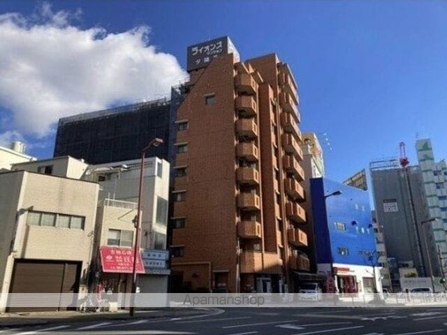 ライオンズマンション夕陽丘の外観写真