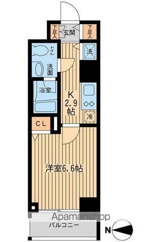 ウィルテラス千歳烏山の間取り