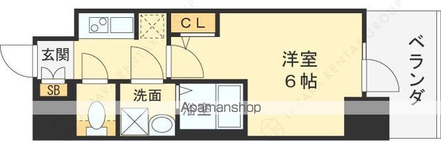 SーRESIDENCE高井田BELETAの間取り写真