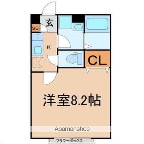 エクシリア大和町の間取り写真