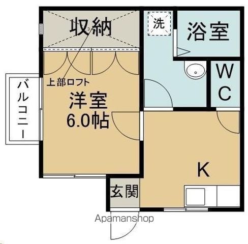 チョコハイツの間取り写真