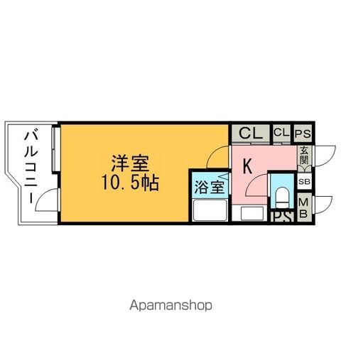 高宮駅前ビルの間取り写真