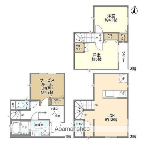 ＫＯＬＥＴ北浦和１０の間取り