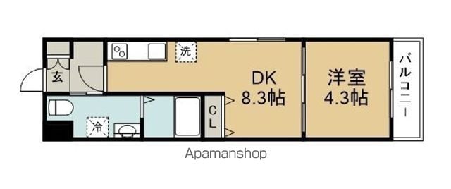 ゴールドムーンの間取り写真