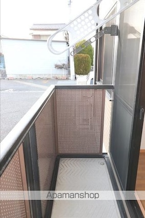 アサケ・ハイム　Ａ[2DK/48.85m2]のバルコニー