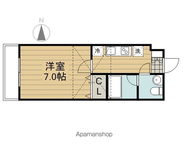 【調布市菊野台のマンションの間取り】