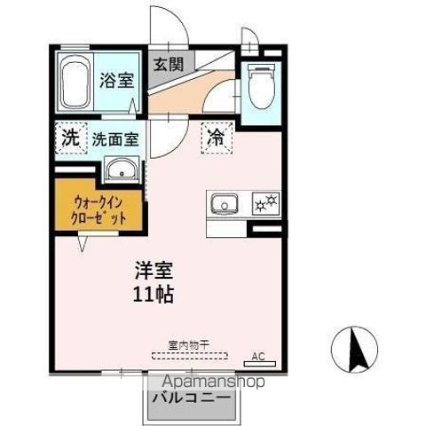 DーROOM下黒田の間取り写真