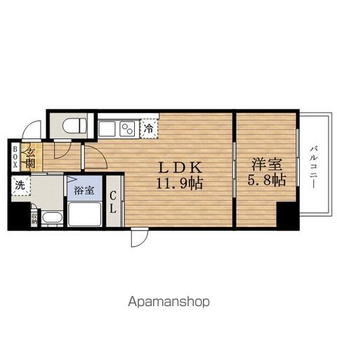 RESIDENCEトレゾールデューの間取り写真